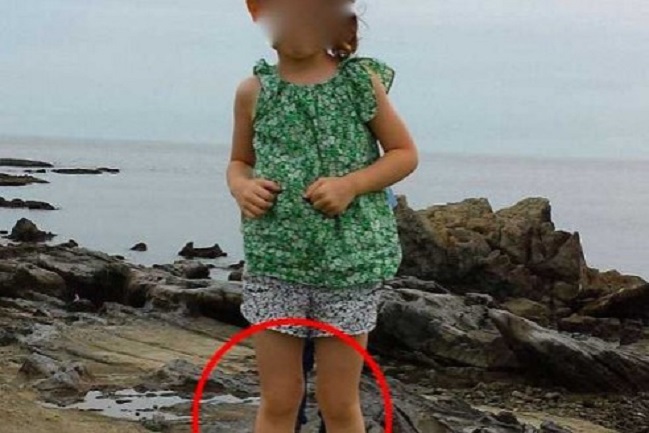 Dad took a picture of the girl. And he was stunned…