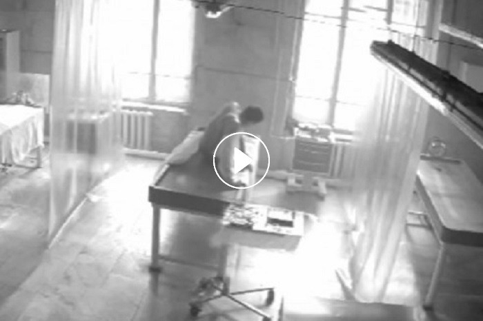 The guard decided to install a hidden camera in the morgue. He was shocked by what he saw.