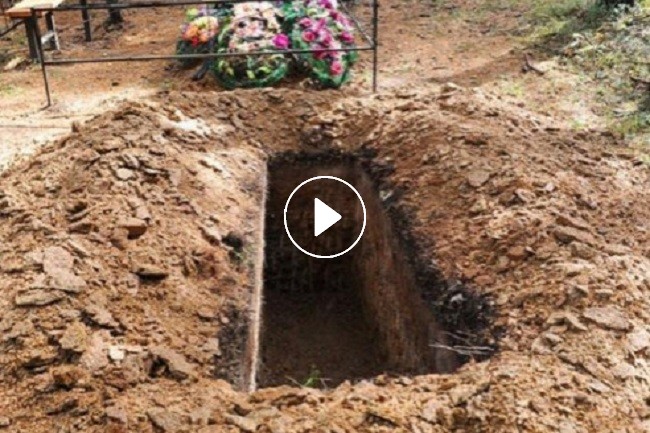 The camera was placed in the coffin along with the body: the images shocked everyone.