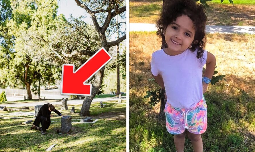 A man was crying at his mother’s grave when a little girl approached him and said…